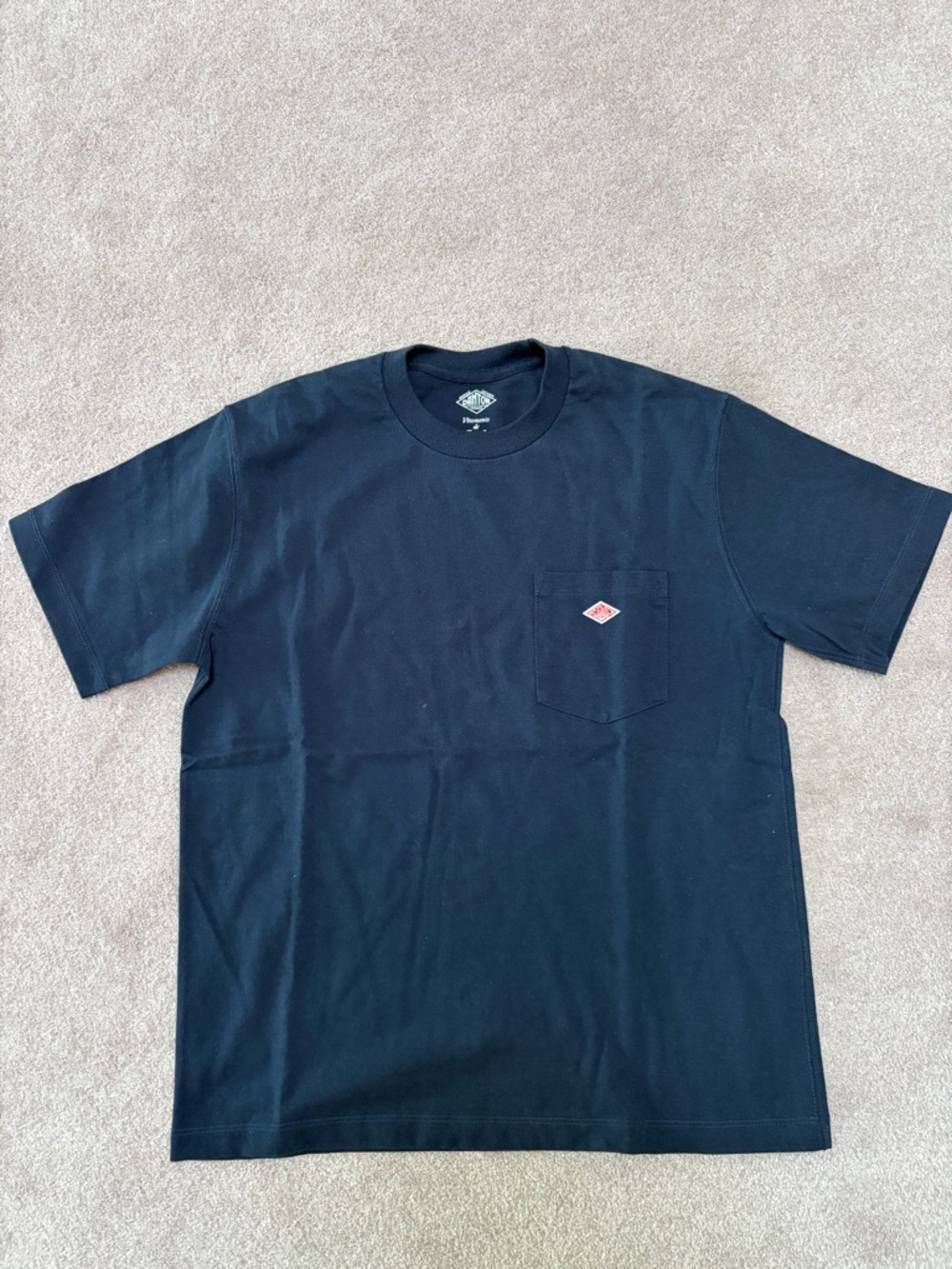 Danton Men's Pocket T-Shirt dark navy